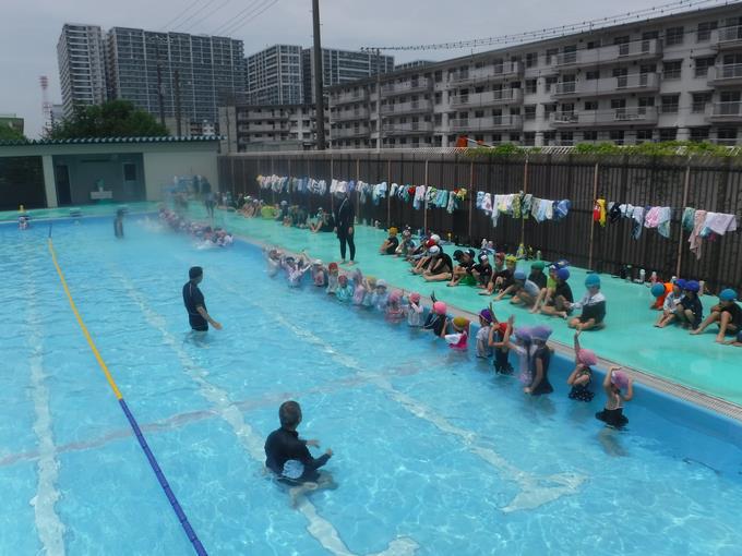 水泳学習＠1・2年生