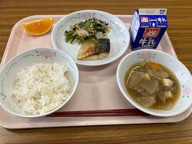 7月2日の給食