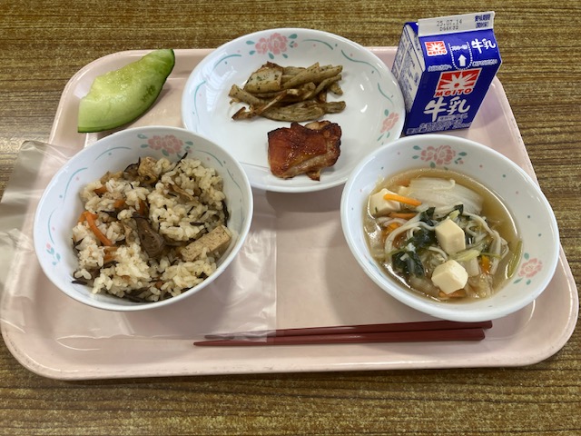 7月7日の給食