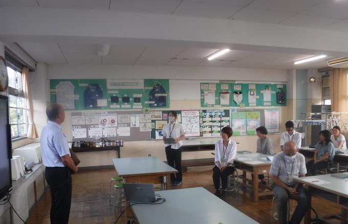 教員代表お礼の言葉