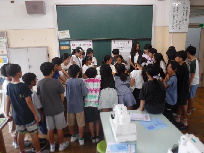 5年生＠初めてのミシン縫い