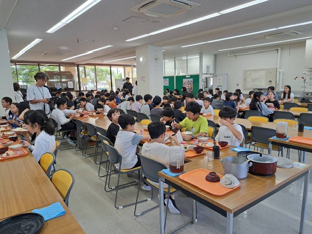 朝食＠5年生