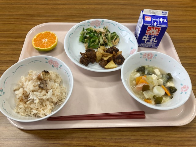 10月3日の給食