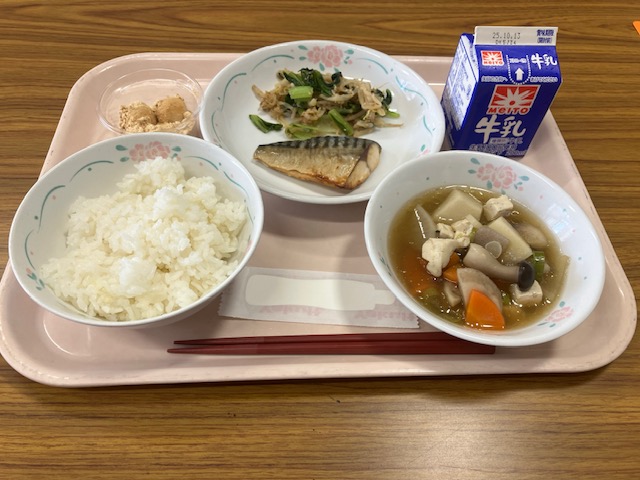 10月6日の給食