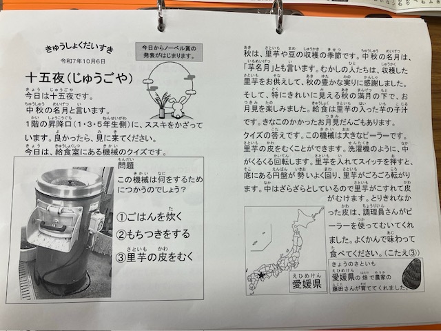 きゅうしょくだいすき