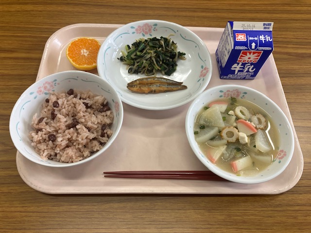 10月9日の給食