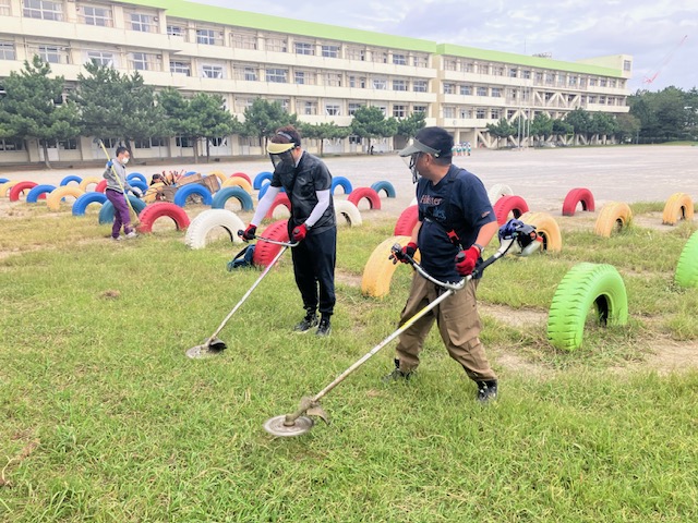 草刈り＠父親委員会
