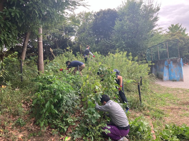 草刈り＠父親委員会