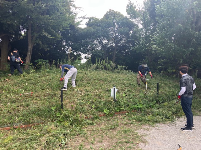 草刈り＠父親委員会