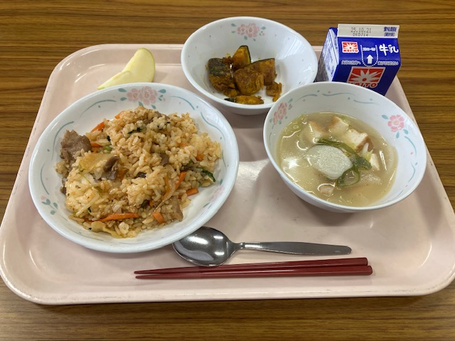 10月14日の給食