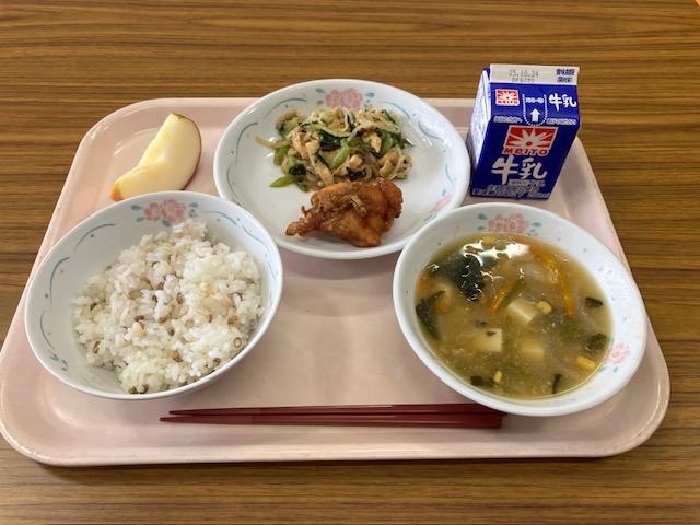 10月17日の給食