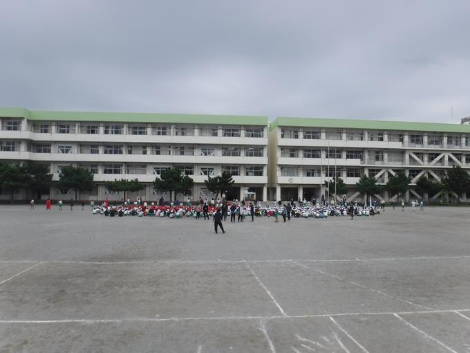 運動会全体練習