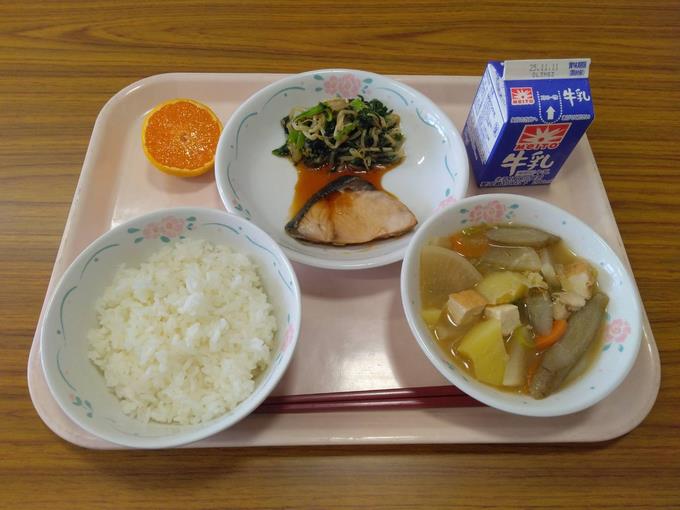 11月4日の給食