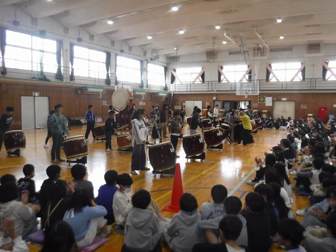芸術鑑賞教室＠和太鼓