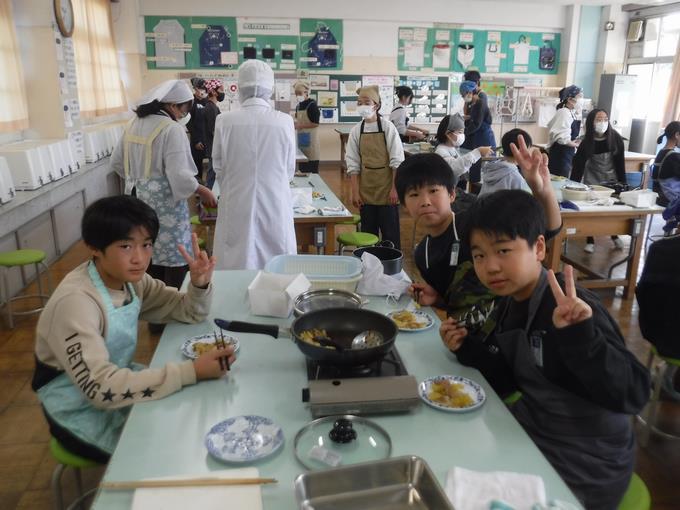 調理実習＠6年生