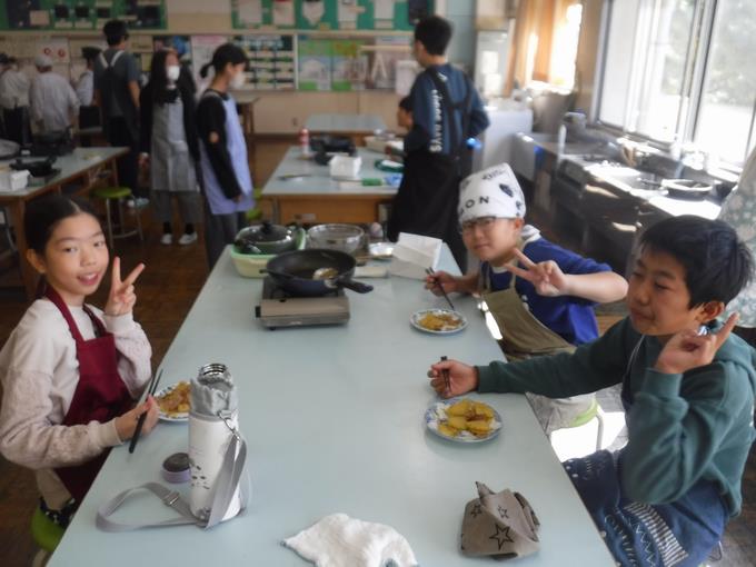 調理実習＠6年生