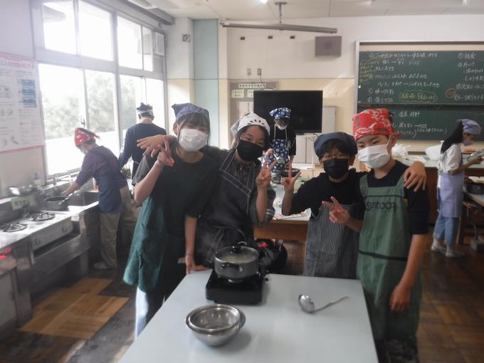 調理実習＠6年生