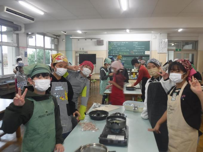 調理実習＠6年生