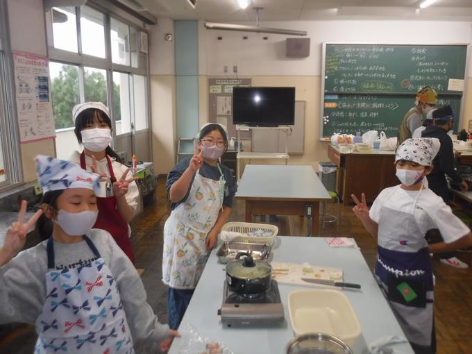 調理実習＠6年生