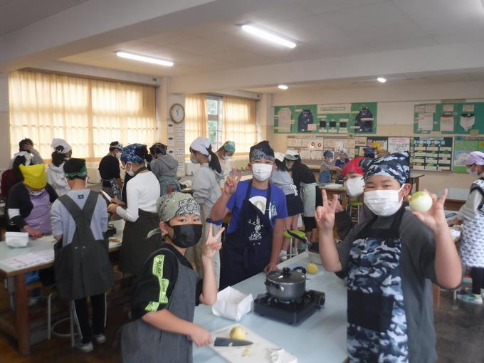 調理実習＠6年生