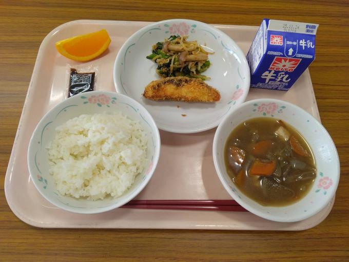 11月17日の給食