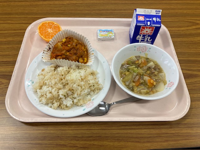 11月18日の給食