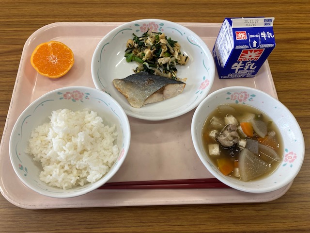 11月21日の給食