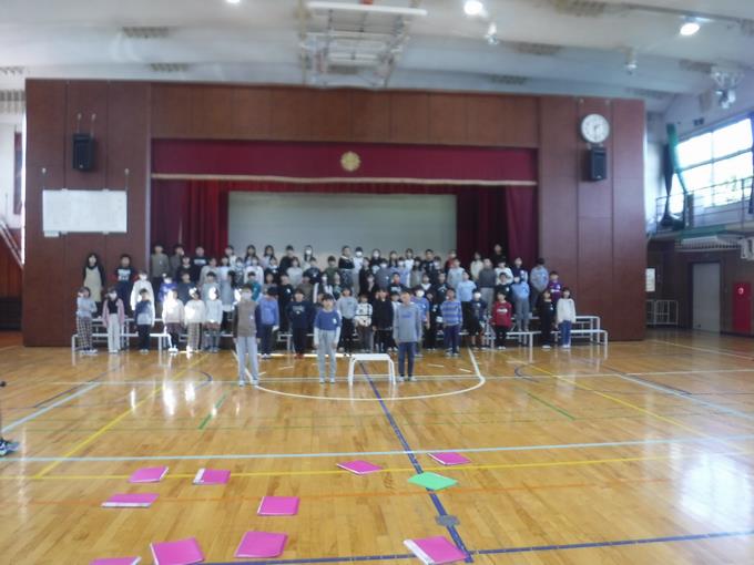 音楽発表会練習＠4年生