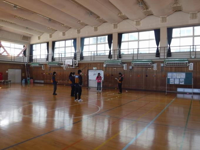 市職員と本校職員