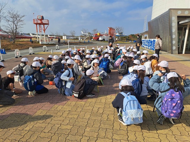 航空科学博物館＠4年生