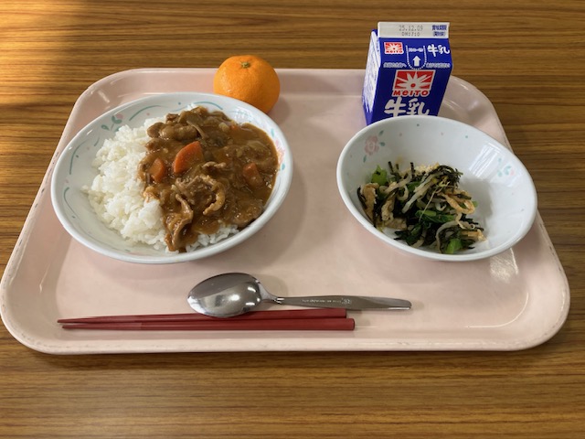 12月11日の給食
