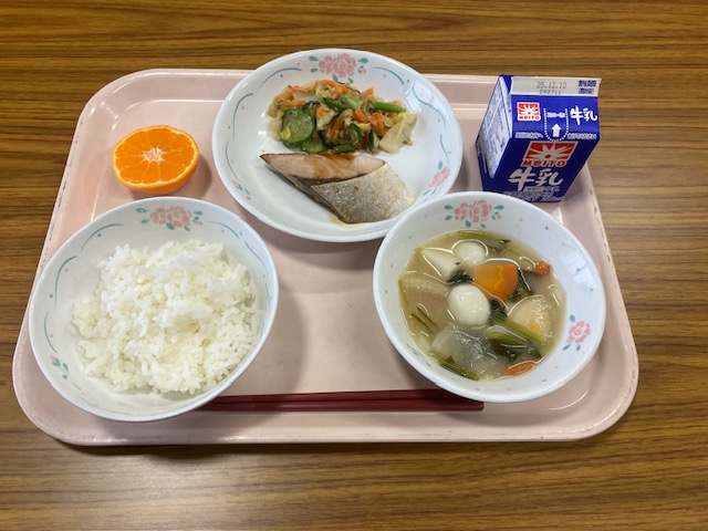 12月3日の給食