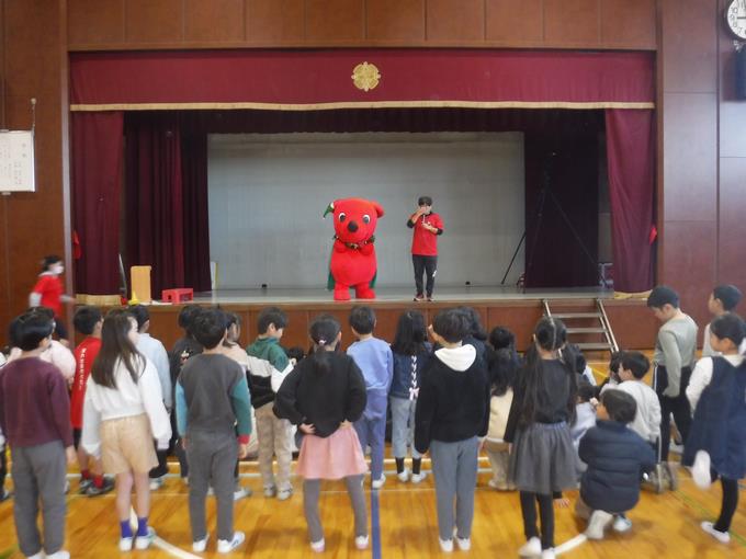 チーバくんと遊ぼう＠2年生