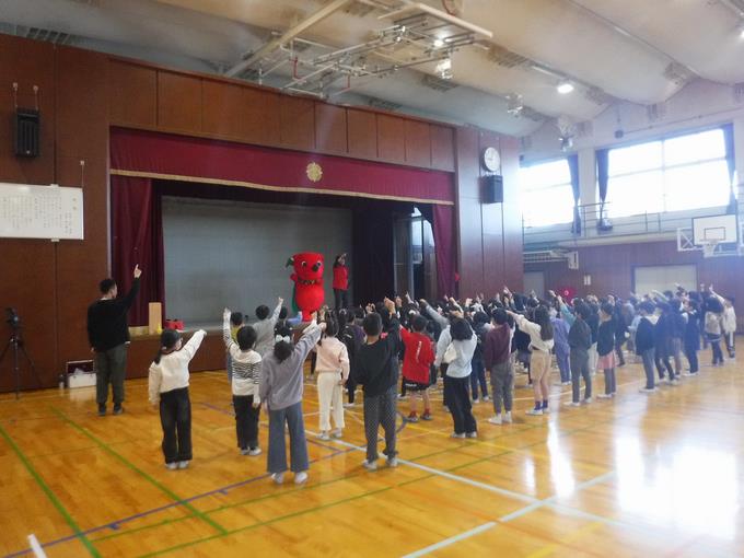 チーバくんと遊ぼう＠2年生