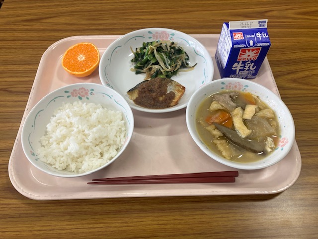 12月10日の給食