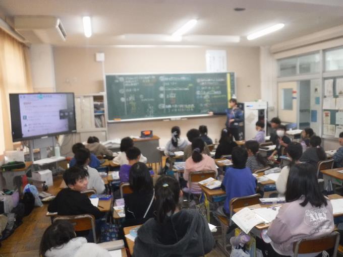 交換授業＠4年生