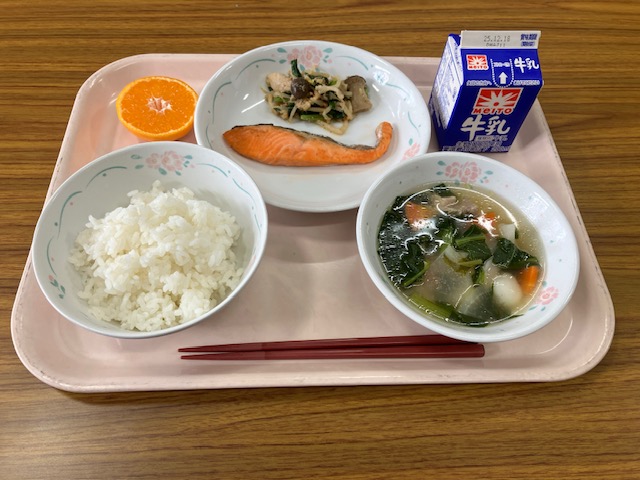 12月11日の給食