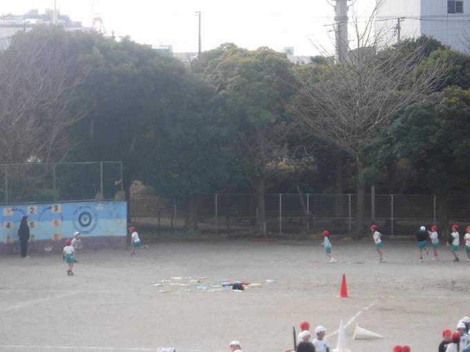 走・跳の運動遊び＠1年生