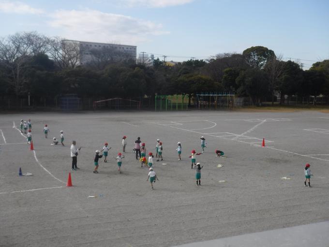 走・跳の運動遊び＠1年生