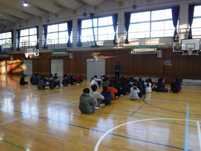オリエンテーション＠体育館