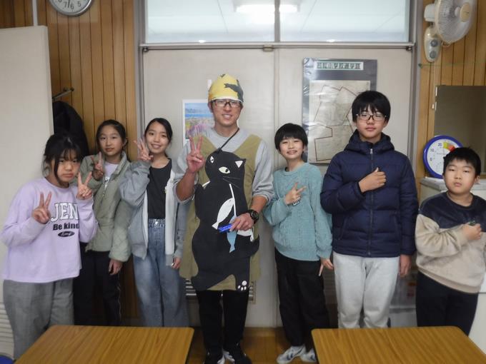 校長室会食＠6年生