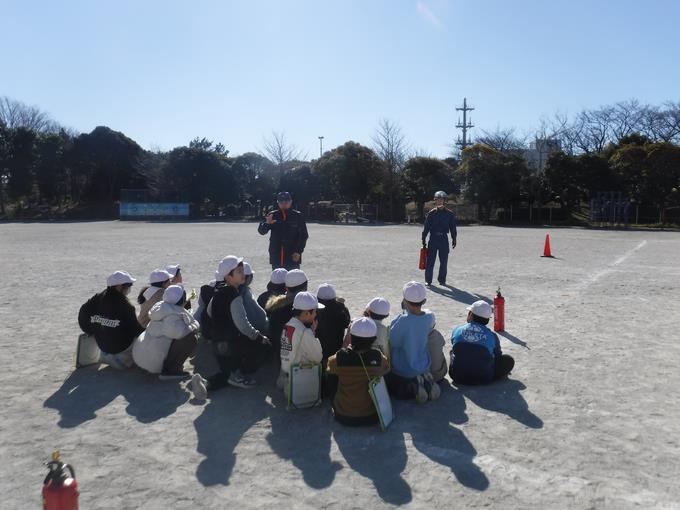 水消火器体験学習