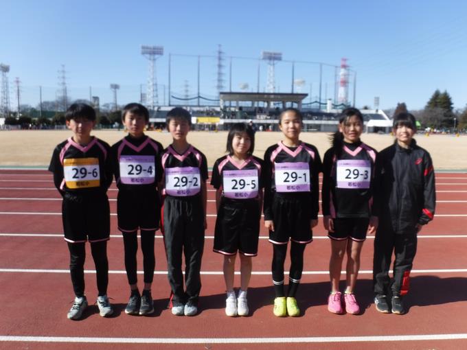 若松小学校駅伝選手