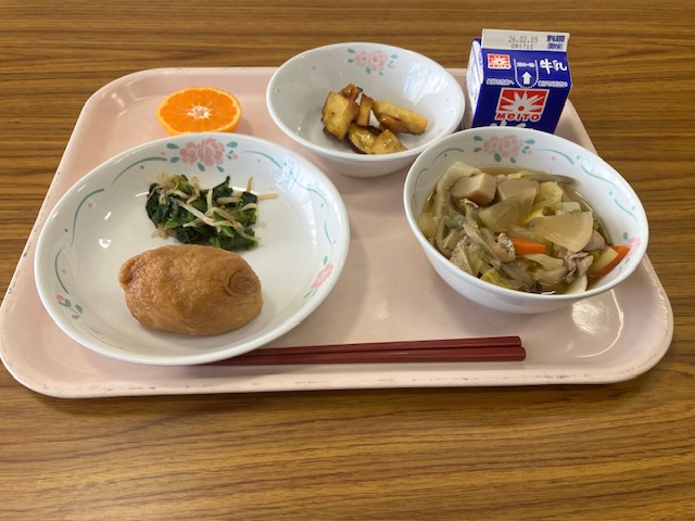 2月2日の給食