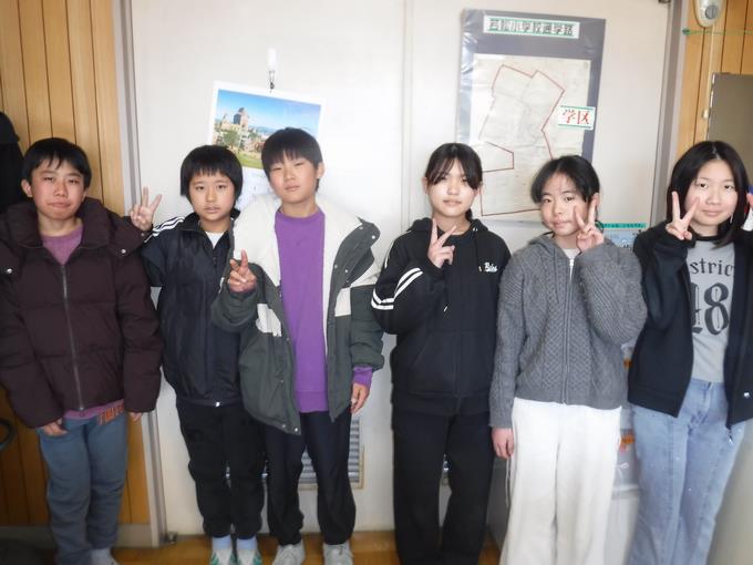 校長室会食＠6年生