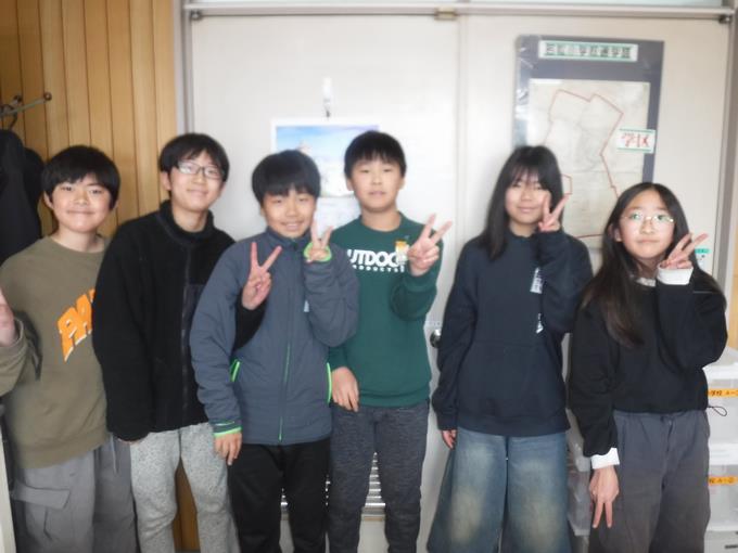 校長室会食＠6年生