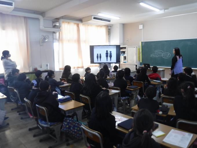 保健学習＠4年生