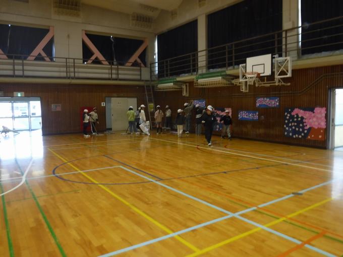 前日準備＠5年生