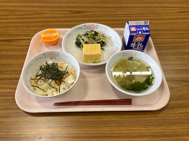 3月2日の給食