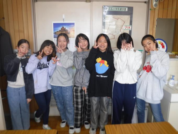 校長室会食＠6年生